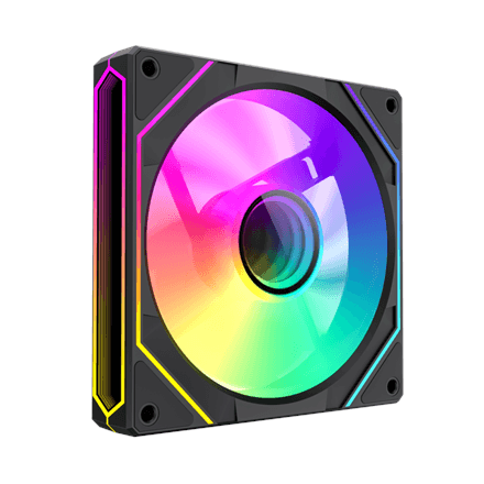 Gamemax Case Fan | FN12A-S8I | Black – image 1