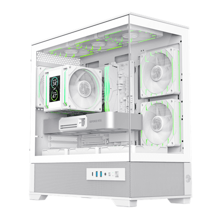 Gamemax Case | VISTA 2 MW | M-ATX – image 1