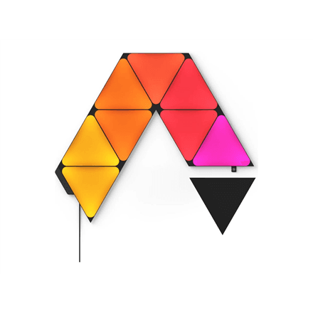 Nanoleaf | Shapes Black Triangles Starter Kit (9 panels) | 42 W | WiFi – nuotrauka 1