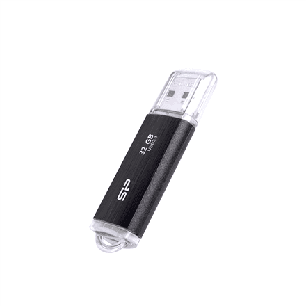 Silicon Power | Blaze B02 | 32 GB | USB Type-A | Black – nuotrauka 1