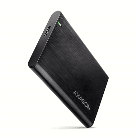 AXAGON Screwless aluminum USB 3.2 Gen 1 - SATA 6G external box for 2.5" SSD/HDD | EE25-A6M – nuotrauka 1