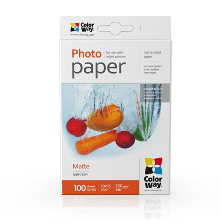 PM2201004R | Matte Photo Paper | White | 220 g/m² | 10 x 15 cm – nuotrauka 1