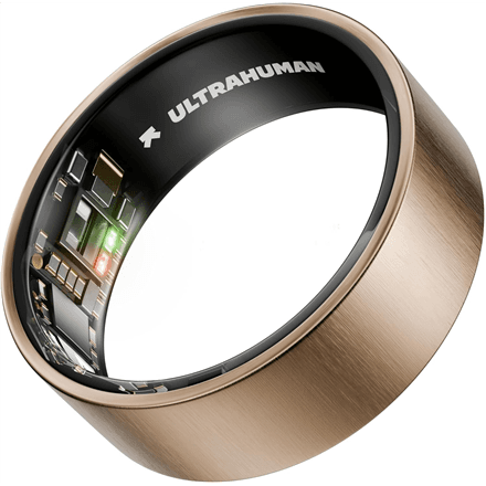 Ultrahuman | Ring Air | Brushed Rose Gold | Size 8 | Smart Ring – nuotrauka 1
