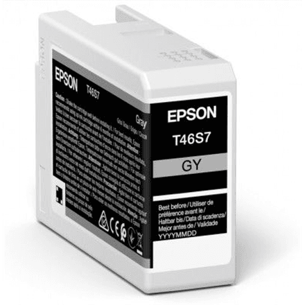 Epson UltraChrome Pro 10 ink | T46S7 | Ink cartrige | Grey – nuotrauka 1