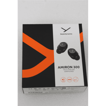 SALE OUT. Beyerdynamic AMIRON 300 TWS black TWS Earphones with charging case, eartips and USB cable · Beyerdynamic True Wireless Earphones · AMIRON 300 – image 1