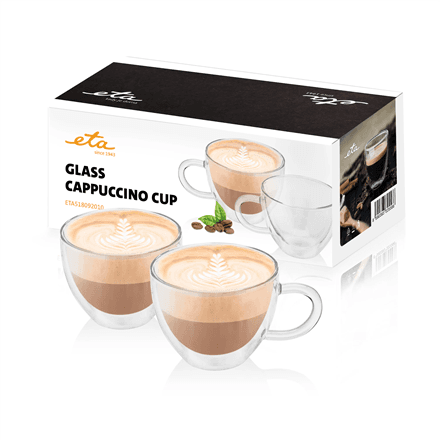 ETA | Cappuccino glasses | ETA518092010 | For coffee | 2 pc(s) | Dishwasher proof – image 1