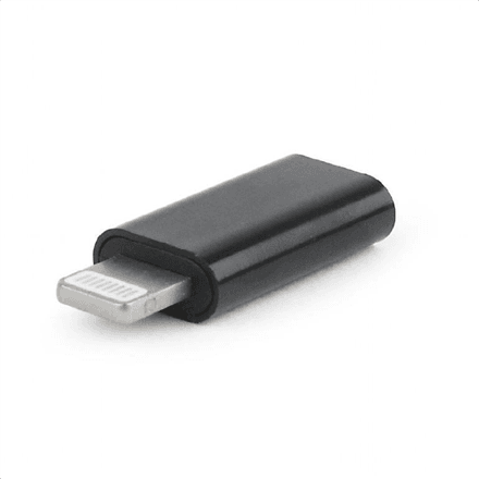 Cablexpert | USB Type-C adapter (CF/8pin M), Black – image 1