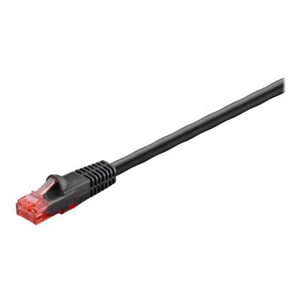 Goobay Outdoor Patch Cable | CAT 6/6A, U/UTP | AWG 24/1 | Length: 20 m | Black – nuotrauka 1