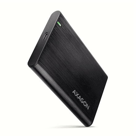 AXAGON Screwless aluminum USB 3.2 Gen 1 - SATA 6G external box for 2.5" SSD/HDD | EE25-A6C – image 1