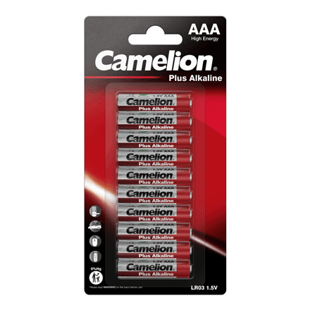 Camelion | LR03-BP10 | AAA/LR03 | Plus Alkaline | 10 pc(s) – image 1