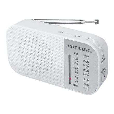 Muse | M-025 RW | Portable radio | White – image 1