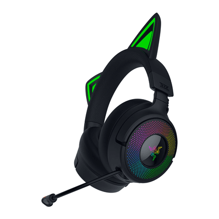 Razer | Headset | Kraken Kitty V3 Pro | Bluetooth | Over-Ear | Black – image 1