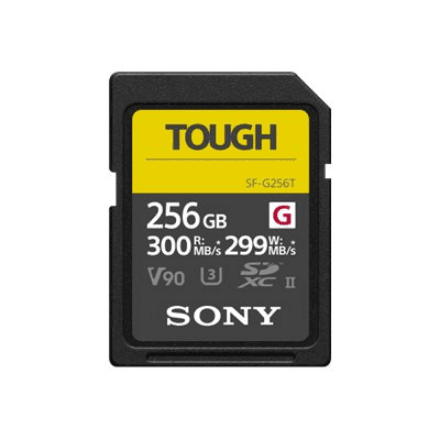 Sony | Tough Memory Card | UHS-II U3 V90 | 256 GB | SDXC | Flash memory class 10 – image 1