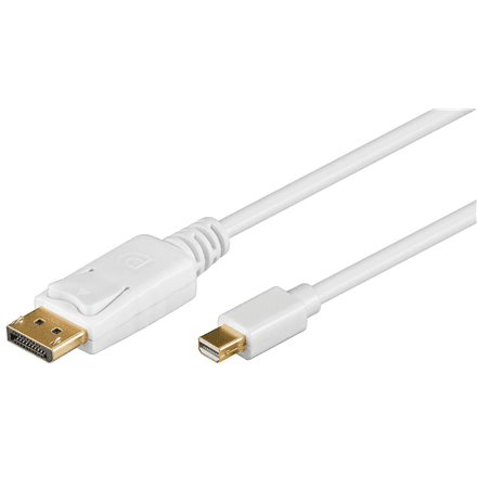 Goobay 52859 Mini DisplayPort adapter cable 1.2, gold-plated, 2m | Goobay | DP to mini-DP – image 1