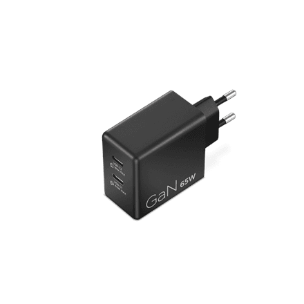 Lenovo Dual USB-C 65W GaN Charger | USB-C | 65 W | Charger – nuotrauka 1