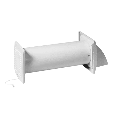 Europlast | Wall Recuperator | EER100WP, DN100 | White – nuotrauka 1
