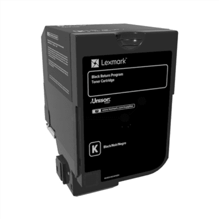 Lexmark 74C20KE | Toner cartridge | Black – nuotrauka 1