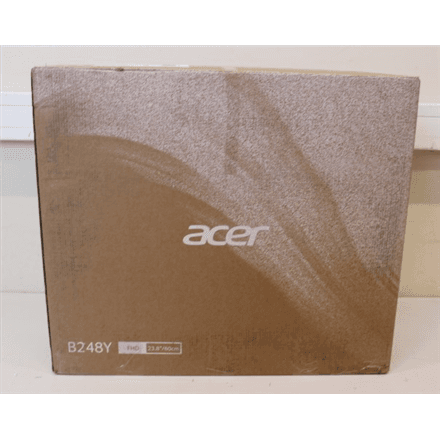 SALE OUT. Acer Vero B8 B248YEbemiqprcuzx 23.8" IPS 1920x1080/16:9/4ms/300/100M:1/DP,HDMI/Audio Out/Webcam/Black · SALE OUT. Acer · Vero B8 B248YEbemiqprcuzx – image 1
