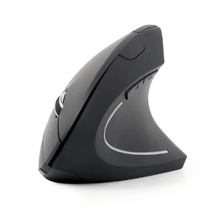 Gembird | MUSW-ERGO-01 | Optical Mouse | 2.4GHz Wireless Optical Mouse | USB | Black – nuotrauka 1
