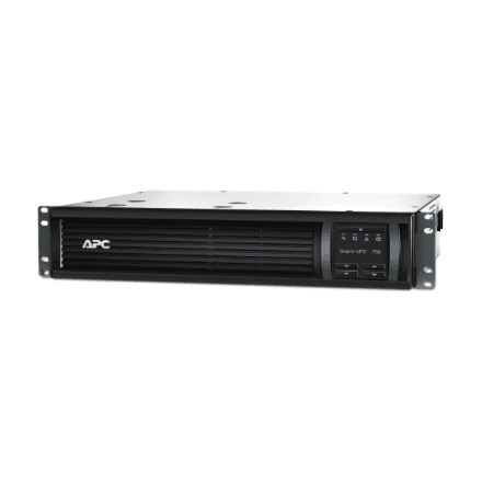 Schneider Electric Smart-UPS, Rackmount 2U, SmartConnect port+SmartSlot, AVR, LCD · SMT750RMI2UC · 750 VA – nuotrauka 1