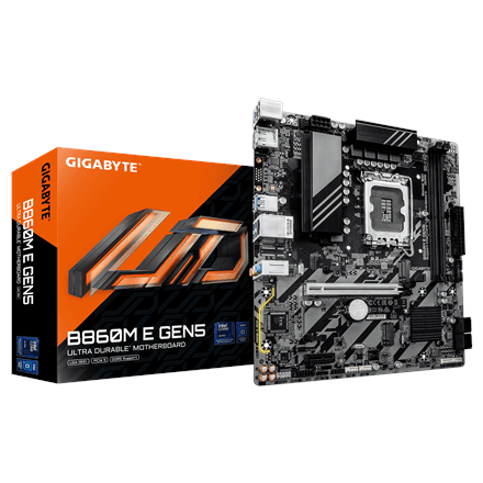Gigabyte B860M E GEN5 Processor family Intel – nuotrauka 1