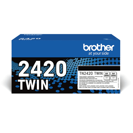 Brother TN2420 | TWIN-pack toner | Black – nuotrauka 1
