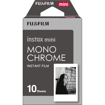 Fujifilm | Instax Mini | Monochrome (10pl) Instant Film | 54 x 86 mm | Quantity 10 – nuotrauka 1