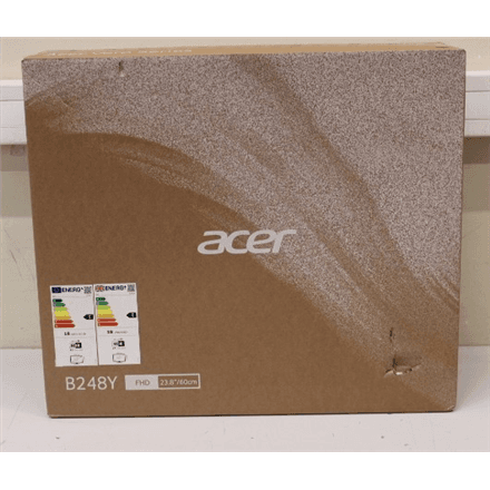 SALE OUT. Acer Vero B8 B248YEbemiqprcuzx 23.8" IPS 1920x1080/16:9/4ms/300/100M:1/DP,HDMI/Audio Out/Webcam/Black · SALE OUT. Acer · Vero B8 B248YEbemiqprcuzx – nuotrauka 1
