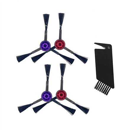 Midea M9 Spare parts kit: 2x Side Brushes L, 2x Side Brushes R, 1x Cleaning Brush – image 1