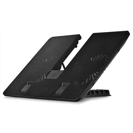 Deepcool | U-Pal | Notebook stand- cooler up to 19" | Black – nuotrauka 1