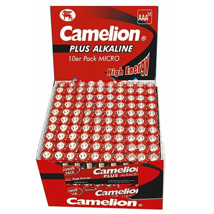 Camelion | AAA/LR03 | 1170 mAh | Plus Alkaline | 200 pc(s) – nuotrauka 1