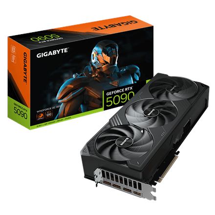 Gigabyte GeForce RTX 5090 WINDFORCE OC 32G · NVIDIA · 32 GB – image 1