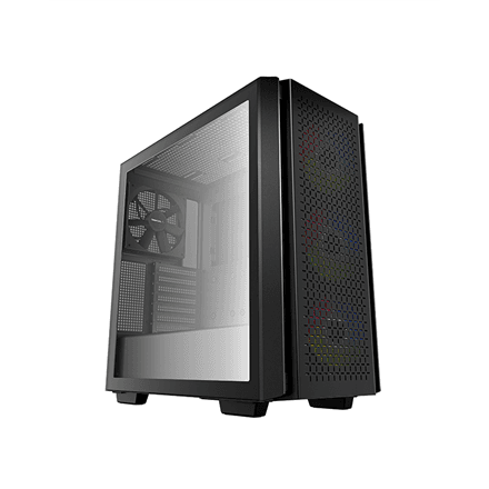 Deepcool | MID TOWER CASE | CG560 | Side window | Black | Mid-Tower | ATX PS2 – image 1