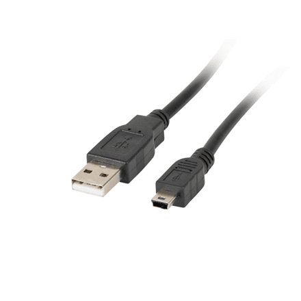 Lanberg Mini USB to USB Type-A 2.0 Cable, 1.8 m – image 1