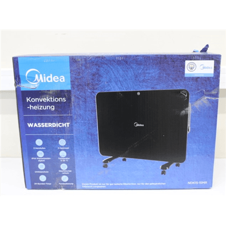 SALE OUT. Midea NDK15-15MR Convection Heater, Black · Midea · Convection Heater – nuotrauka 1