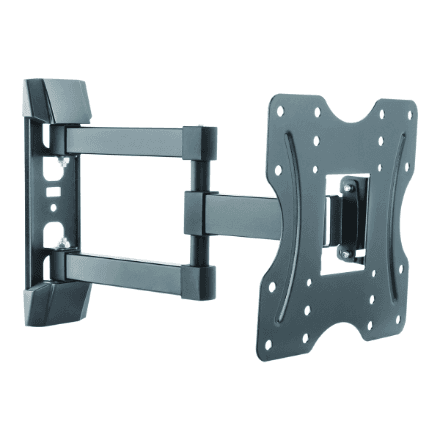 Gembird | Wall mount | WM-42ST-02 | Tilt, Swivel | 23-42 " | Black – nuotrauka 1