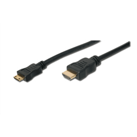 2m HDMI cable type A male - HDMI mini Typ C, bulk cable | Logilink | HDMI to mini-HDMI – image 1