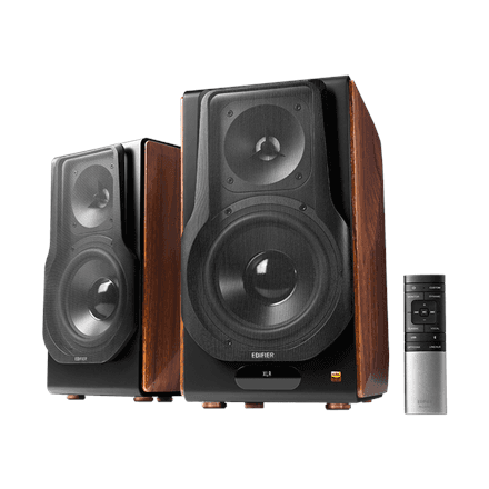 Edifier Premium 2.0 Speaker System | S3000MK II | Bluetooth | Wireless connection | Brown – nuotrauka 1
