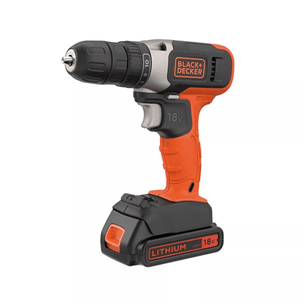 BLACK & DECKER | Cordless Drill Driver | BCD001C2-QW | 18 V | 2x1.5 Ah | Lithium – image 1