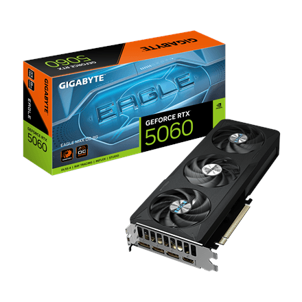 Gigabyte GeForce RTX 5060 EAGLE MAX OC 8G · NVIDIA · 8 GB – nuotrauka 1