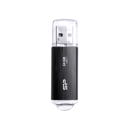Silicon Power | Blaze B02 | 64 GB | USB Type-A | Black – nuotrauka 1