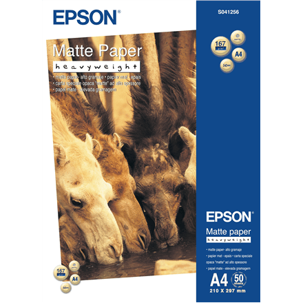 Matte Paper Heavy Weight, DIN A4, 167g/mÂ², 50 Sheets – image 1