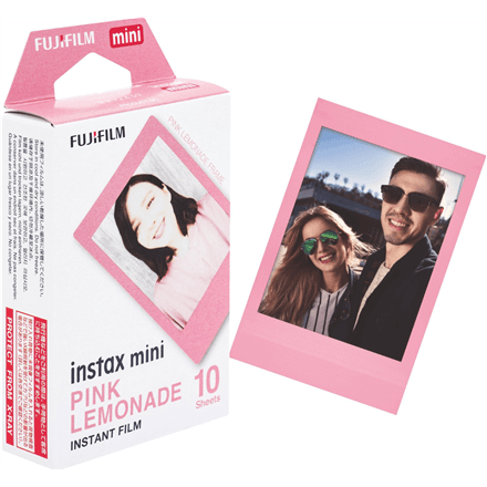 Fujifilm | Instax Mini Pink Lemonade | 54 x 86 mm | Quantity 10 – image 1