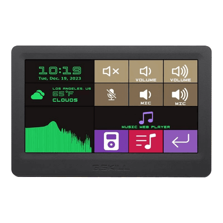 G.Skill Widget Dashboard 7'' Touch Panel | GD-A7PCCSK-WGD – image 1