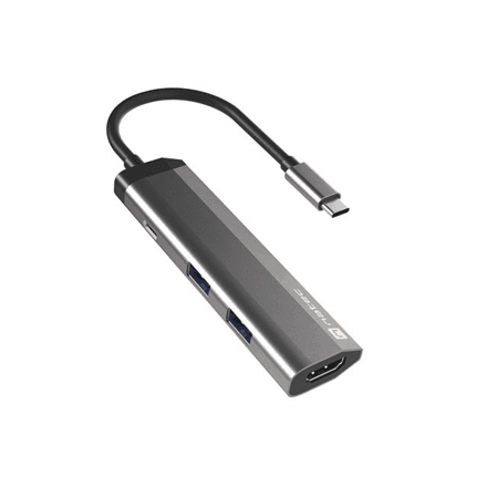 Natec | Multi-Port Adapter | Fowler Slim | USB Type-C – nuotrauka 1