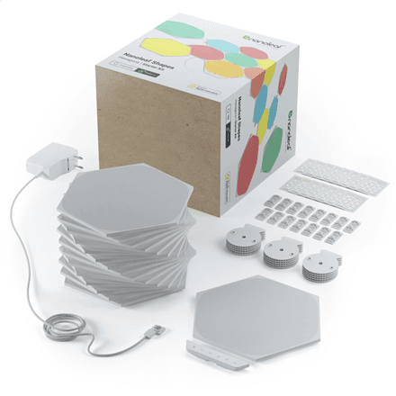 Nanoleaf | Shapes Hexagons Smarter Kit (15 panels) | 16M+ – nuotrauka 1