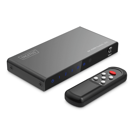 Digitus 8K HDMI Switch, 3x1 | DS-55333 | Black – nuotrauka 1
