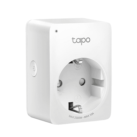 TP-LINK | Mini Smart Wi-Fi Socket | Tapo P100 (1-pack) | White – nuotrauka 1