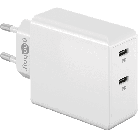 Goobay | Dual USB-C PD Fast Charger (36 W) | 61758 – nuotrauka 1