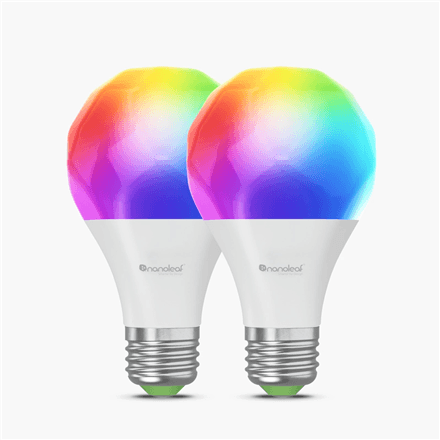 Nanoleaf Essentials Smart A60 Bulb Matter WiFi 900Lm 2700-6500K, 2pcs pack · E27 · 9 W – nuotrauka 1